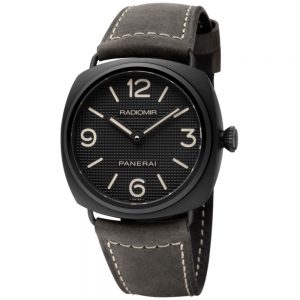 The sturdy copy Panerai Radiomir PAM00643 watches are made from ceramic.