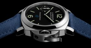 The sturdy replica Panerai Luminor Marina Logo PAM00777 watches are made from stainless steel.