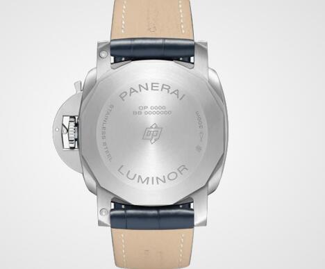 The automatic Panerai provides 3 days power reserve.